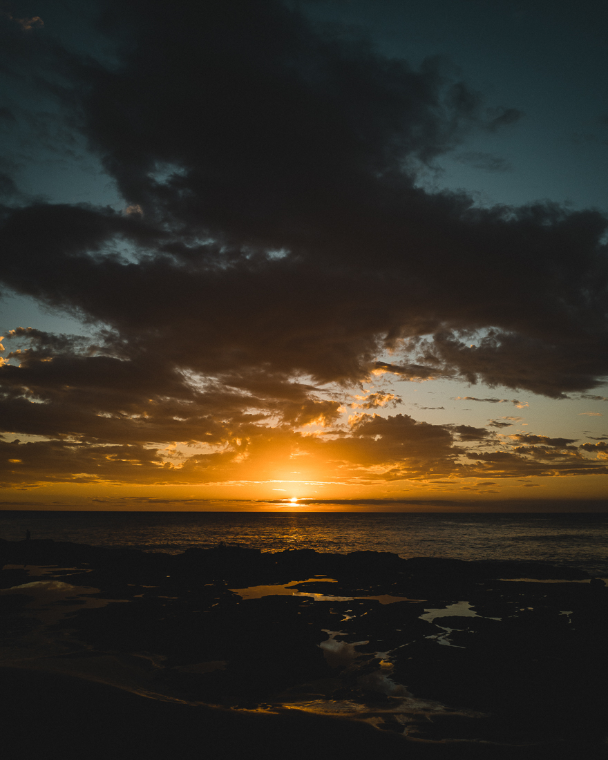 A sunset in Rancho Santana Nicaragua