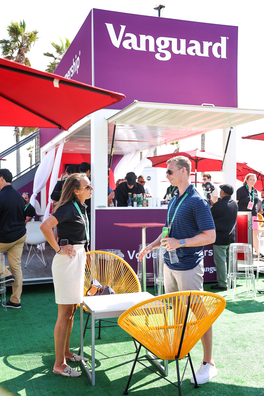 An exhibitor booth at FutureProof 