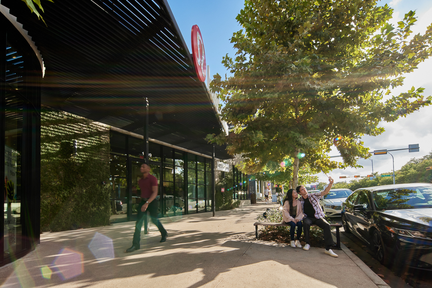 Exterior photograph of the Music Lane development in Austin, TX