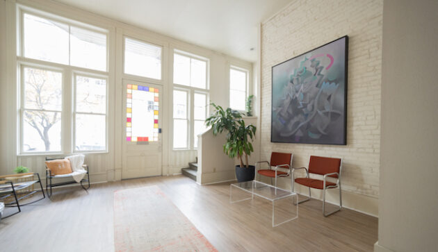 Interior of The Southern Influence studio in Austin, TX