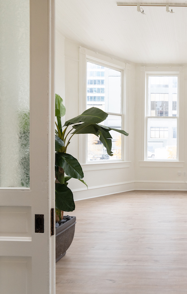 The interior of TSI studio