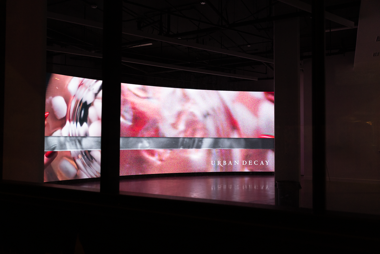 A billboard featuring TSI work in Los Angeles, CA