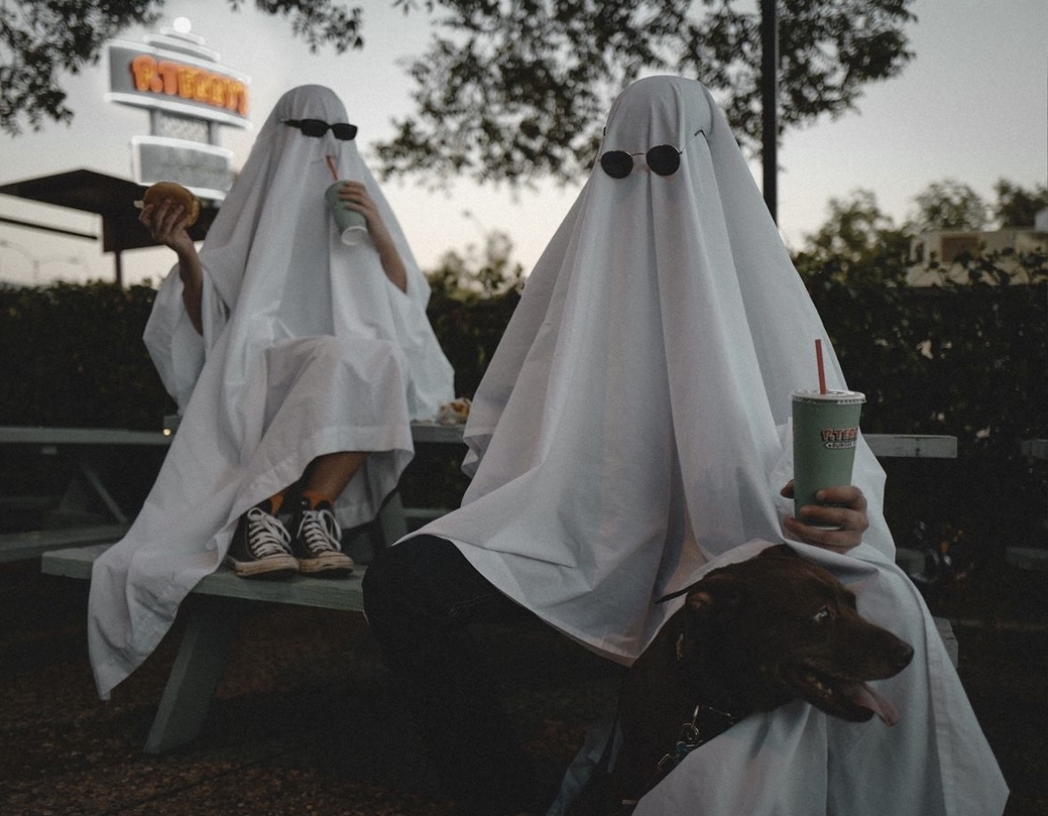 A Halloween-themed promotional photo from P. Terry's