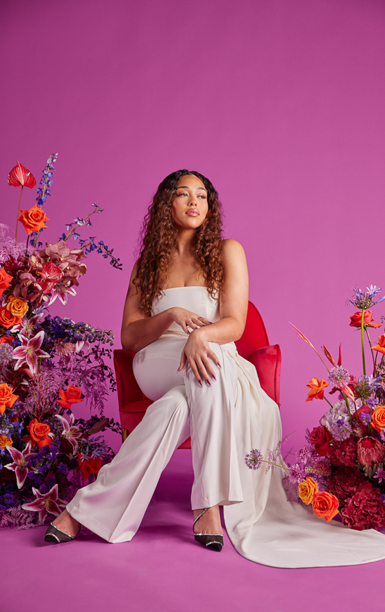 Jordyn Woods, Create & Cultivate 100 honoree, photographed by TSI in Los Angeles