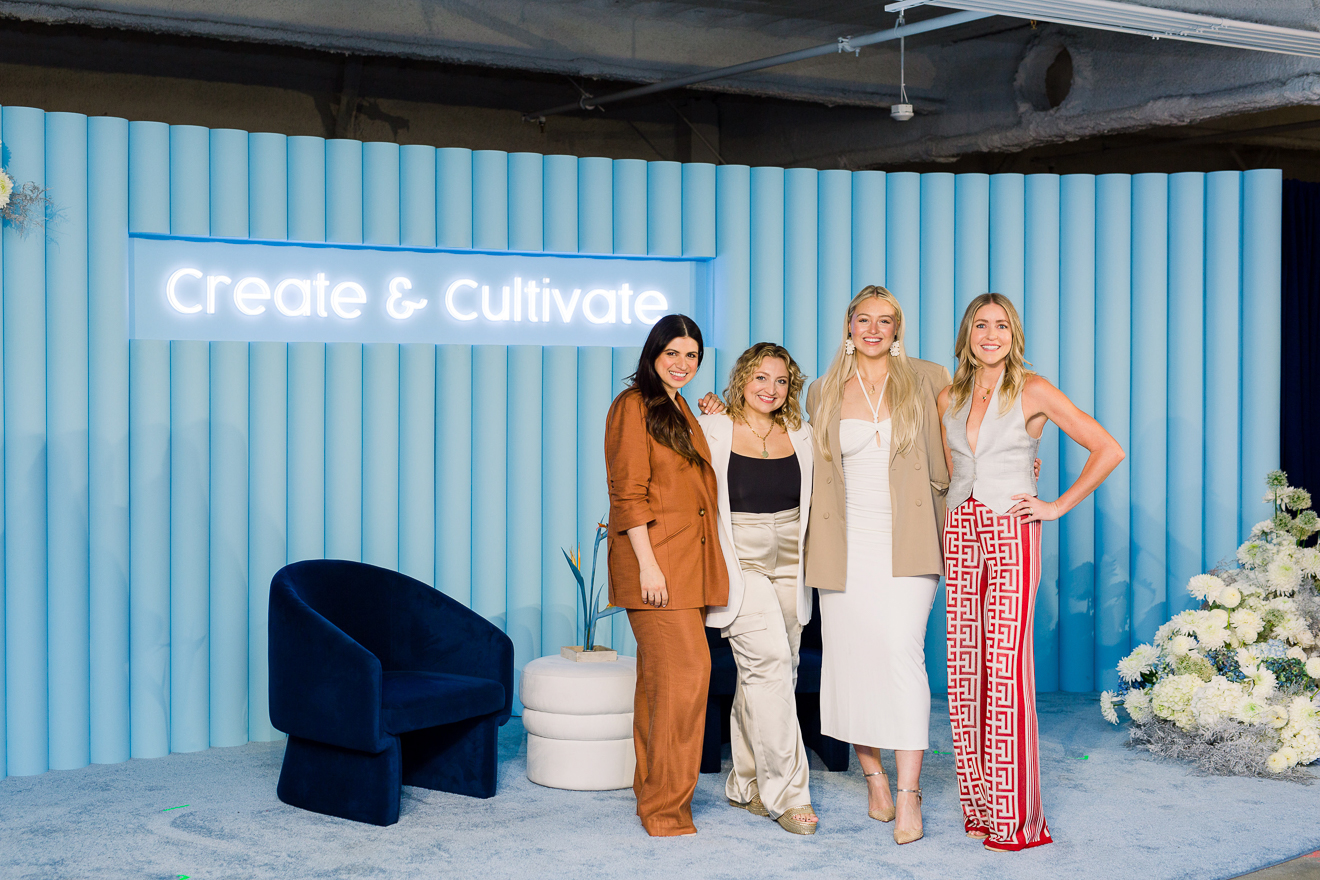 Speakers at the Create & Cultivate conference