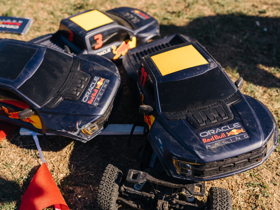 RC cars at the Oracle Red Bull Racing F1 driver day