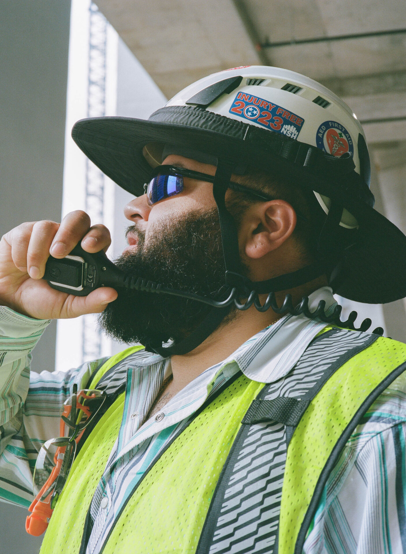 A DPR Construction worker