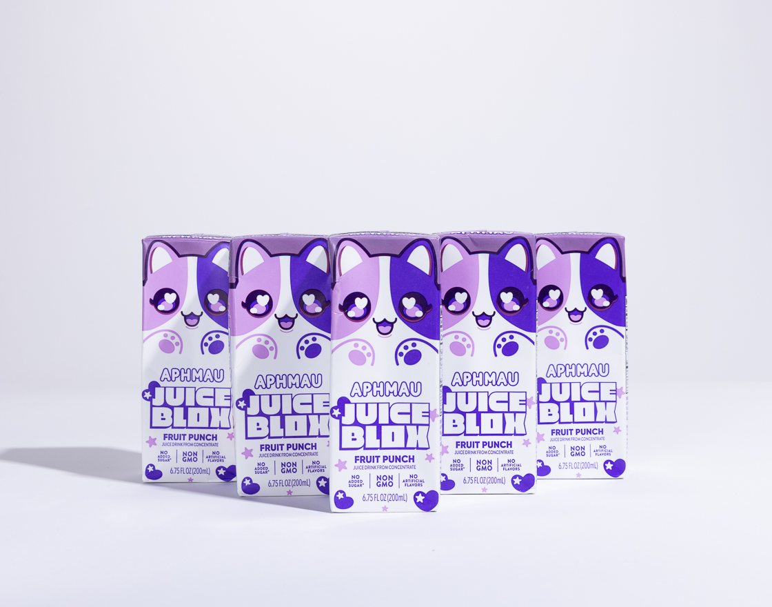 Catface juice boxes
