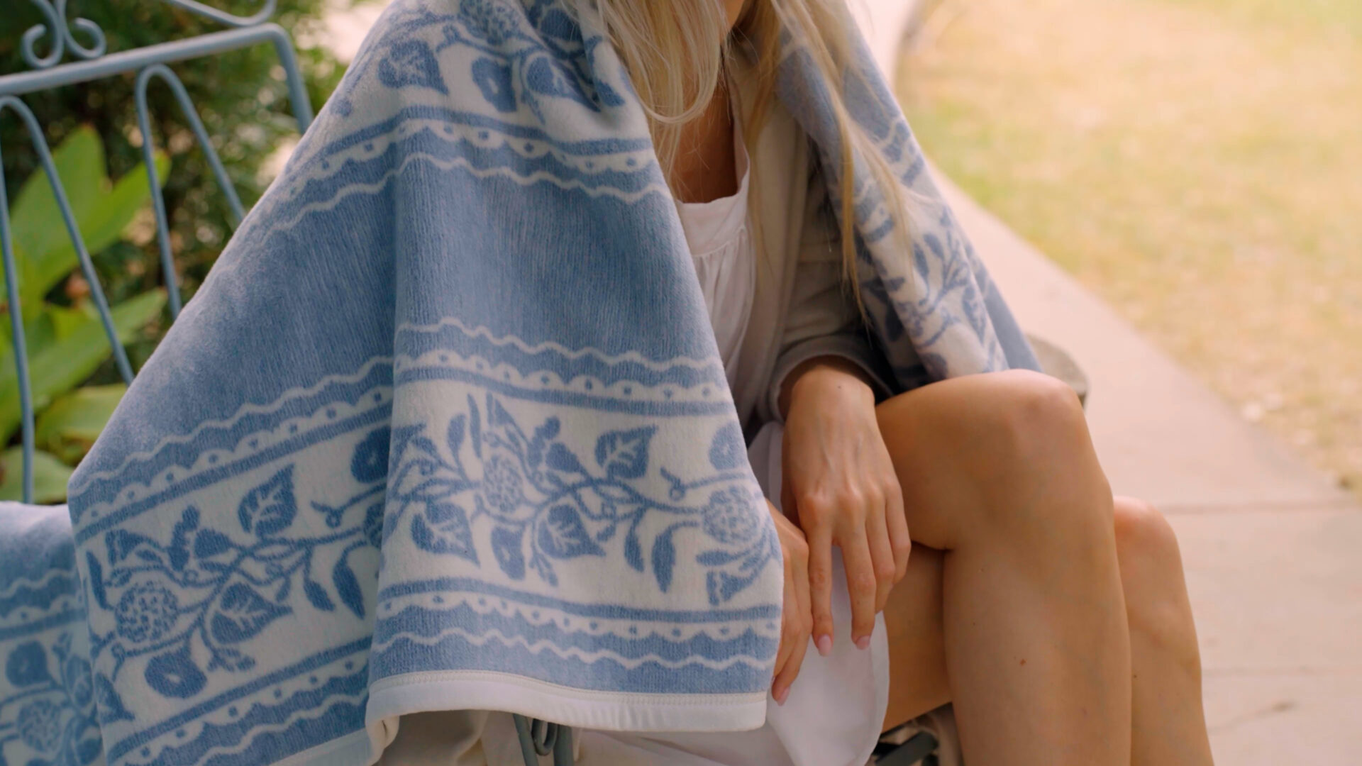Product detail photograph of a Chappywrap blanket
