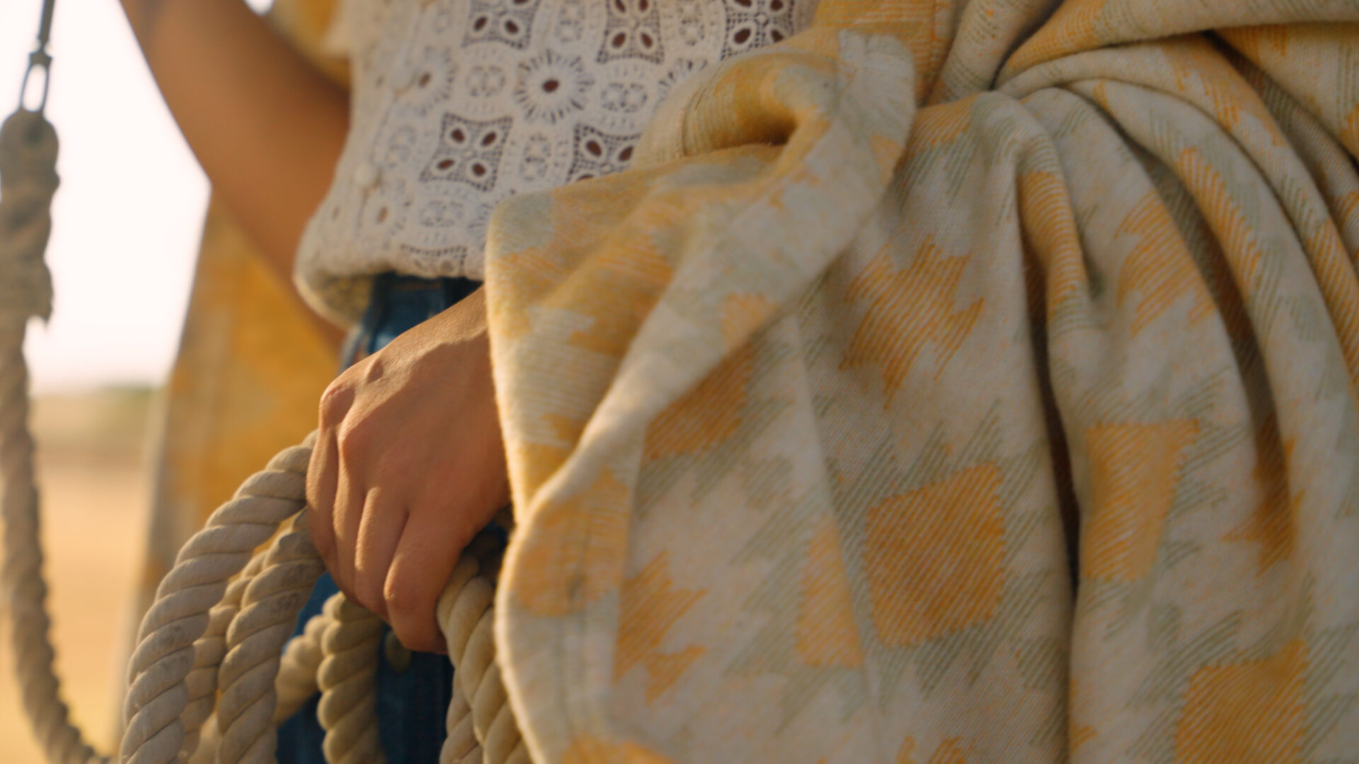 Product detail photograph of a Chappywrap blanket