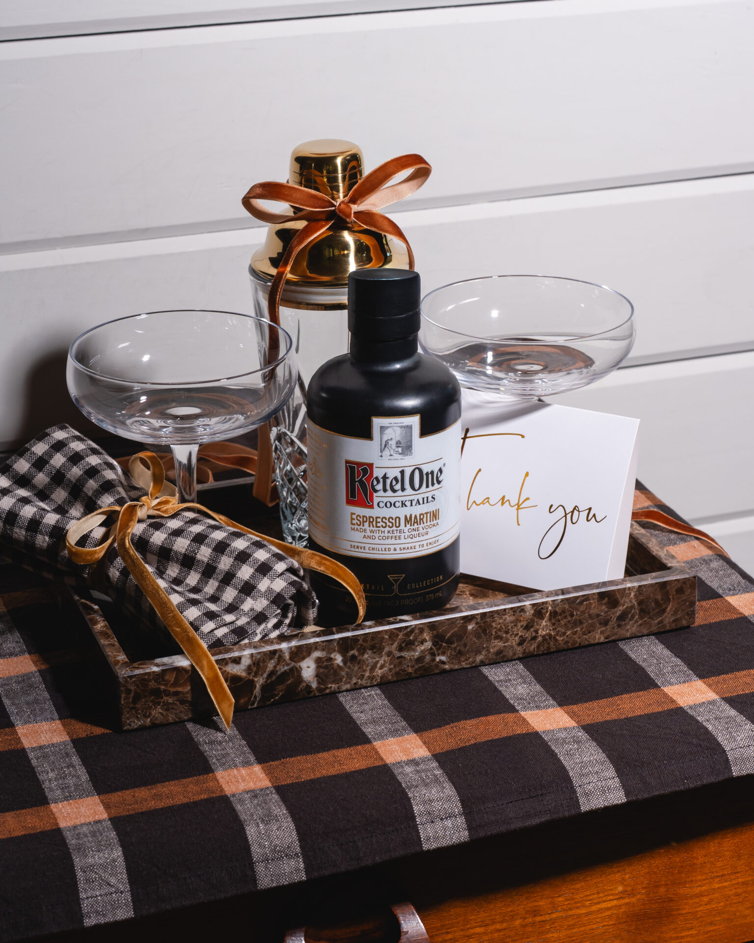 Ketel One espresso martini as a hostess gift idea