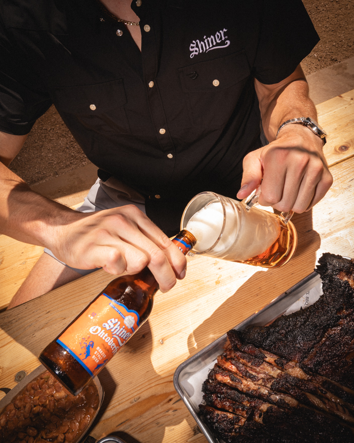 Beer and BBQ at Shiner Spoetzl Brewery in Shiner, TX