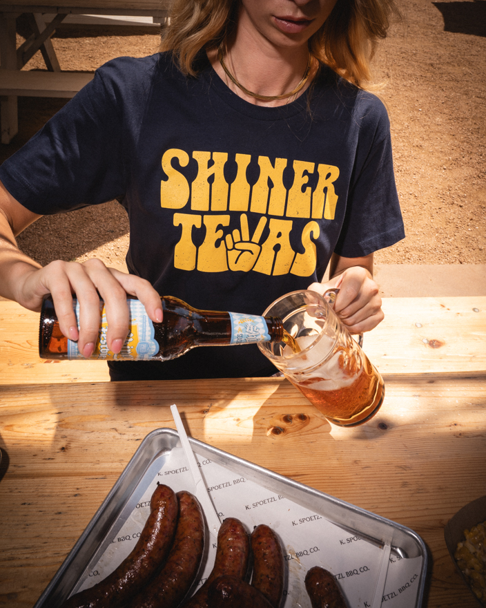 Beer and BBQ at Shiner Spoetzl Brewery in Shiner, TX
