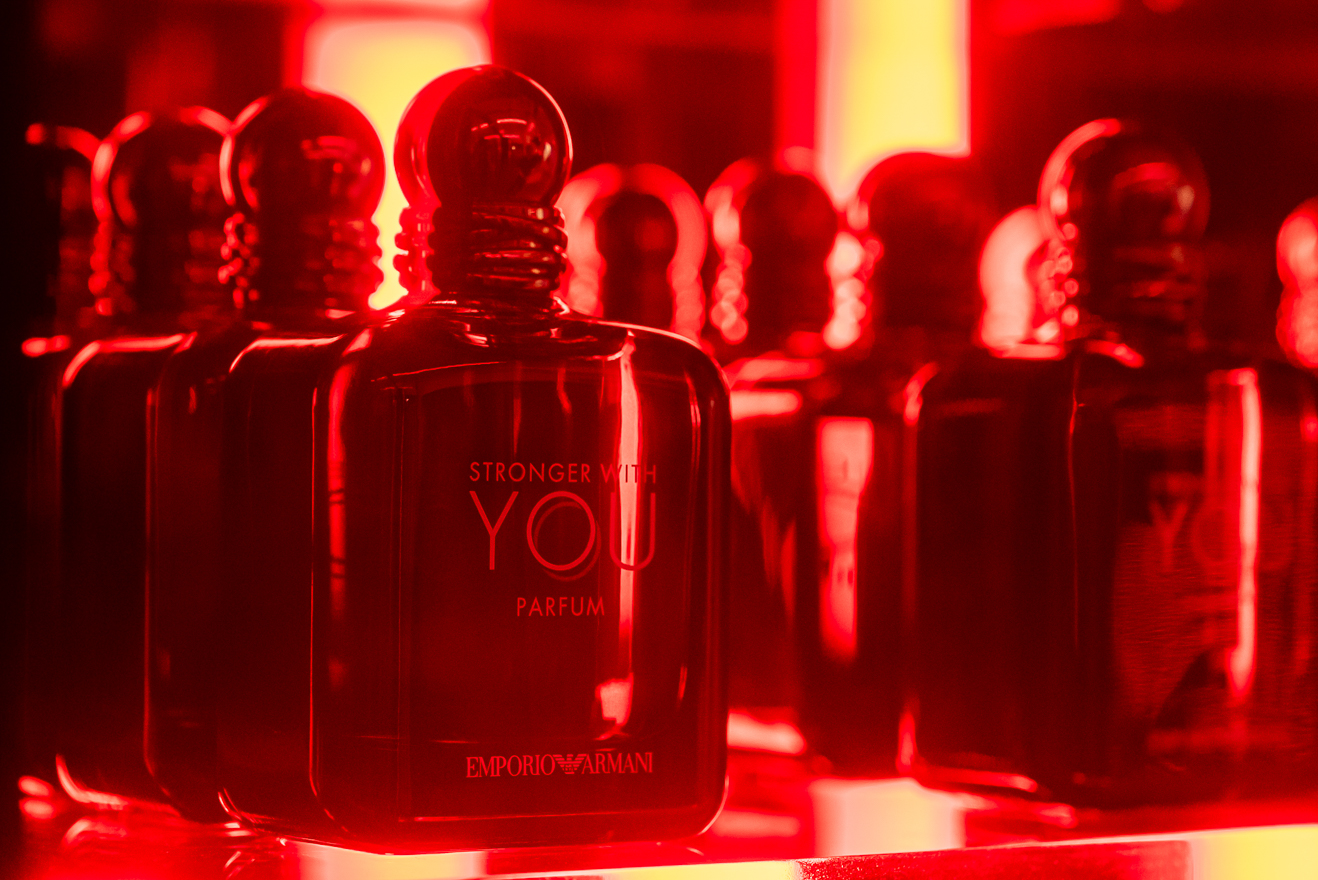 Emporio Armani Stronger With You fragrance launch in Venice Beach