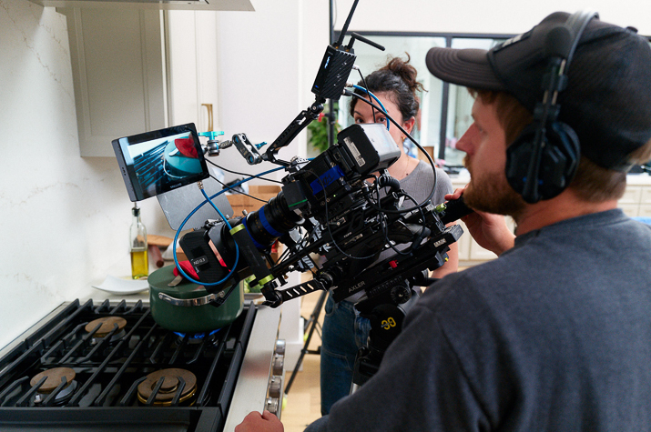 Behind the scenes of a Heinz Simply Ketchup video production