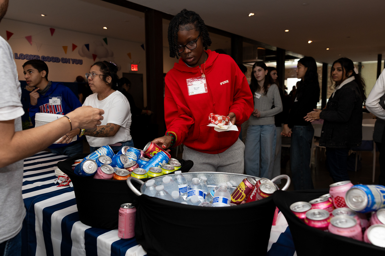 Teen leaders at the HalfTheStory digital wellness event