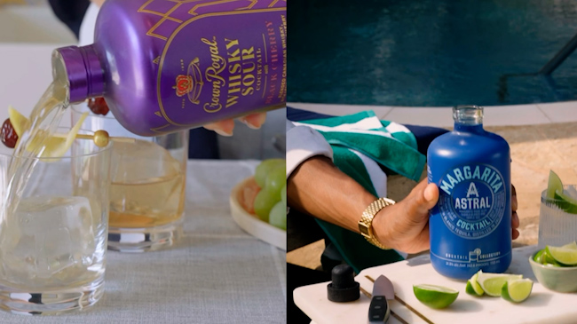 The Cocktail Collection commercial photo and video campaign